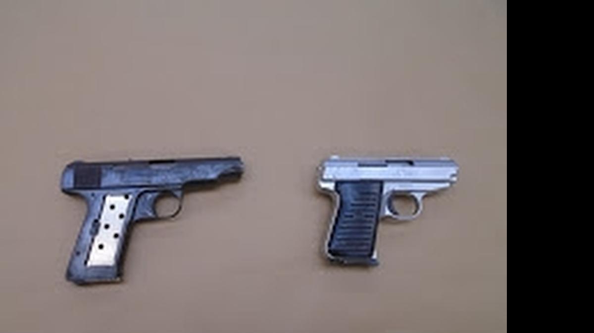 
MAGEC officers seized two weapons from a convicted felon on Wednesday, July 29, 2015 in central Fresno.
