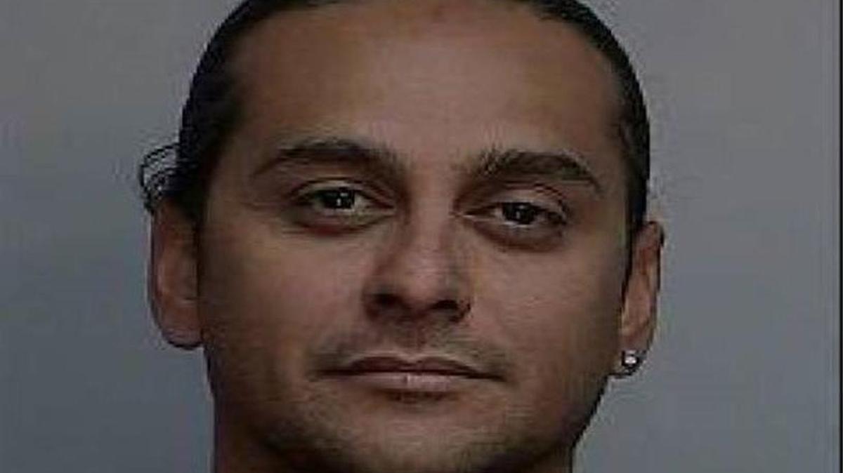 Johnny Barajas is suspected in four robberies in six days earlier this month.