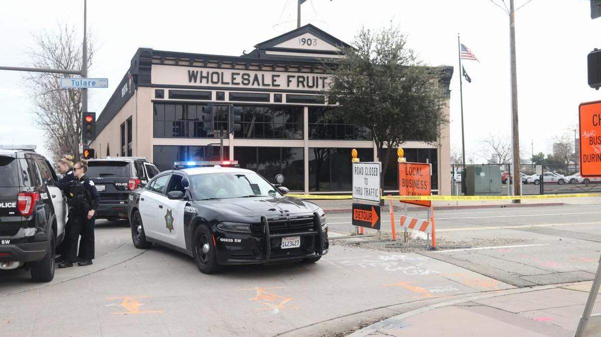A man was shot Sunday, Dec. 29, 2019, outside Chukchansi Park, according to police. He ran to a fish market, where he was found.