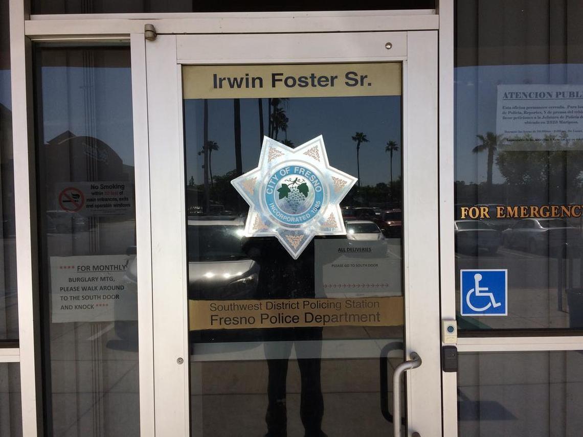 The southwest Fresno police substation is named after Keith Foster’s father, Irwin Foster Sr.