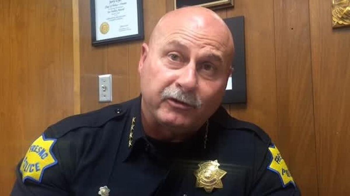 Fresno police Chief Jerry Dyer says that a recent crackdown on the Dog Pound gang netted about $50,000 in cash and 17 vehicles – including a Bentley, a Range Rover, a party bus and a boat. Only one gun and no drugs were recovered in the sweep, which Dyer said was expected, because experienced gangsters knew not to keep drugs and guns in their homes, instead opting to pay subordinates to carry out shootings on their behalf.