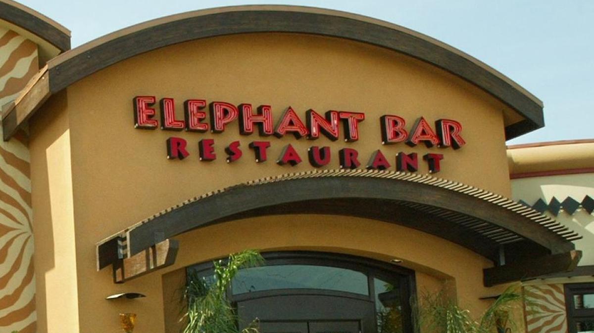Elephant Bar restaurant in Fresno’s Villagio shopping center.