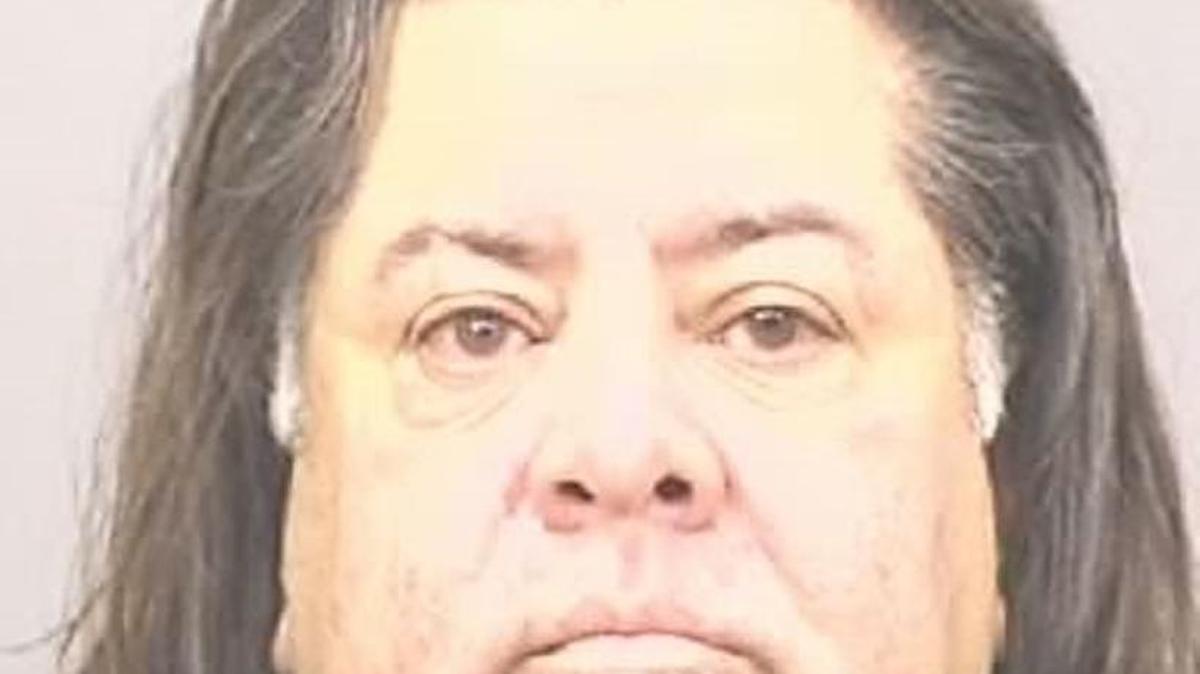 According to Fresno police, Paul Meza, 48, was drunk when he led them on a helicopter pursuit before crashing into his own home in northeast Fresno on Saturday.