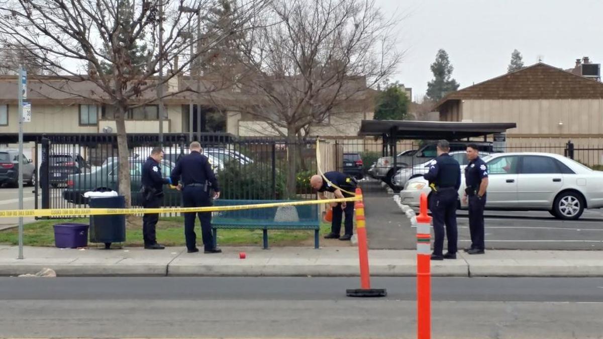 Fresno police said a man with special needs was shot Sunday, Jan. 7, 2017, as he sat at a bus bench in southeast Fresno.
