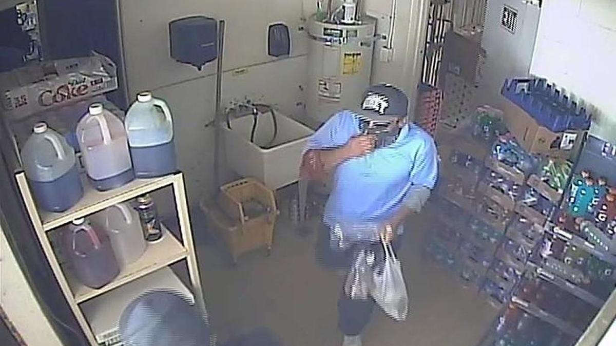 One of the suspects involved in two armed robberies in Mendota. Anyone with information is asked to call Mendota Police.