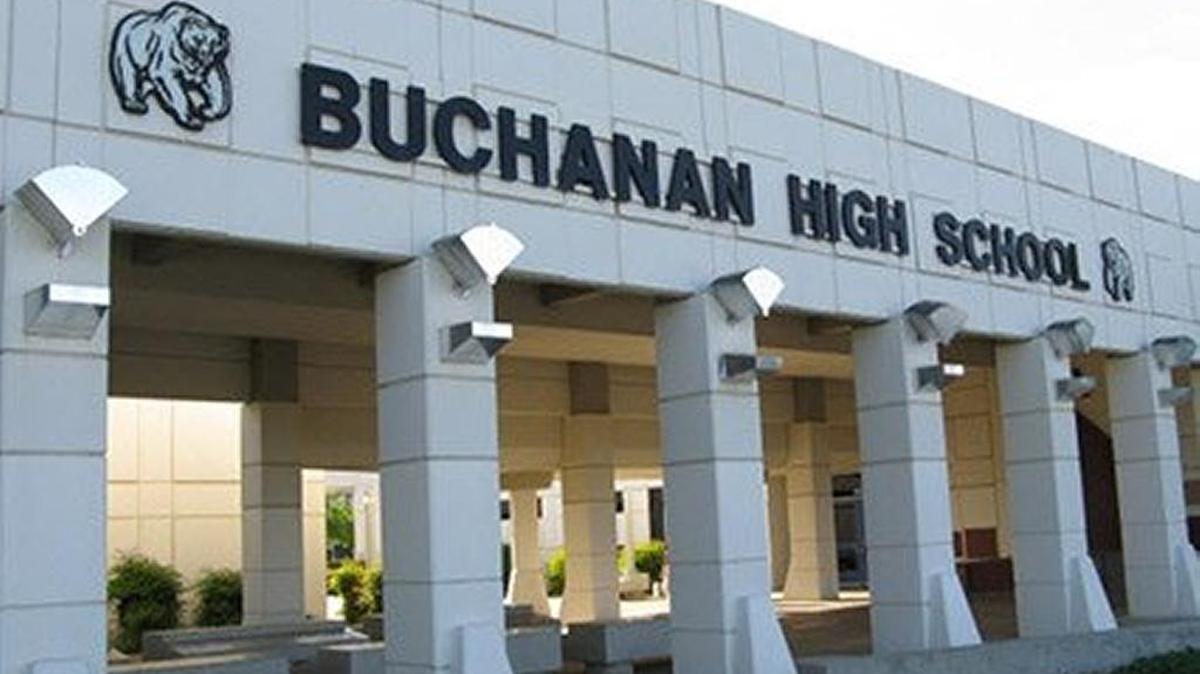 Buchanan High School, in Clovis Unified School District. A civil lawsuit accuses two students of sexually assaulting a teenage girl. The two students played on Buchanan’s 2016 national championship baseball team.