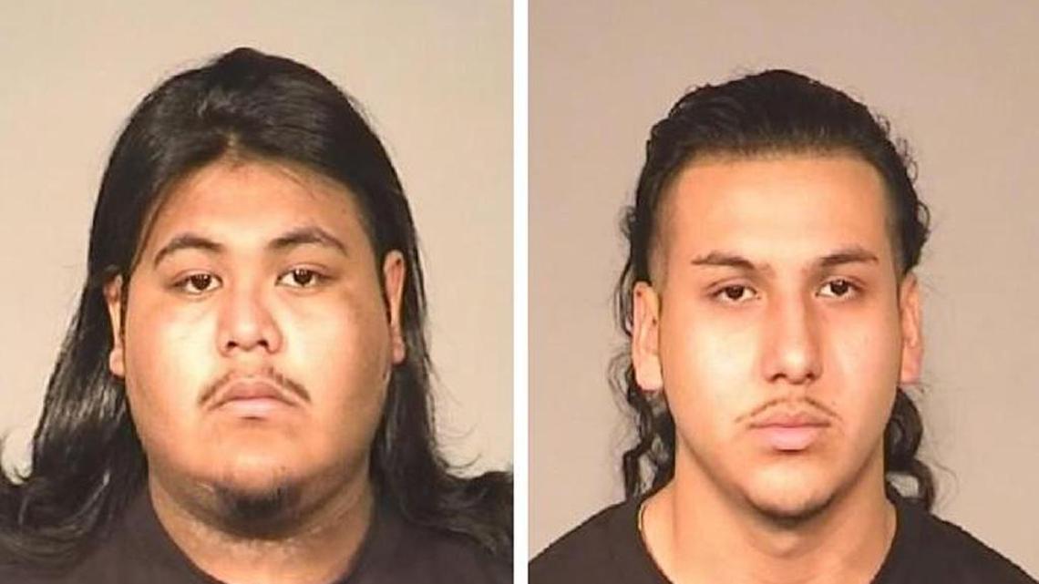 Antonio De la Cruz, left, and David Isaac Delbosque