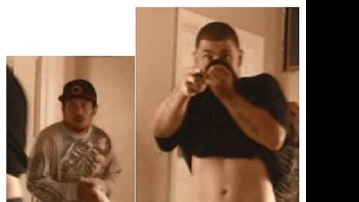 
These images of two burglary suspects were provided by Fresno police. The crime occurred at a northwest Fresno home near Palm and McKinley avenues.
