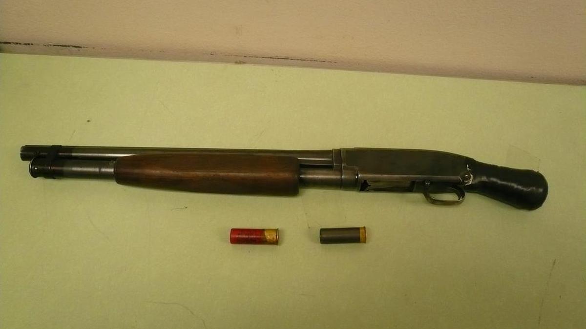 
A felon admitted to making illegal modifications to a shotgun after a search by Fresno police, a spokesman said. 
