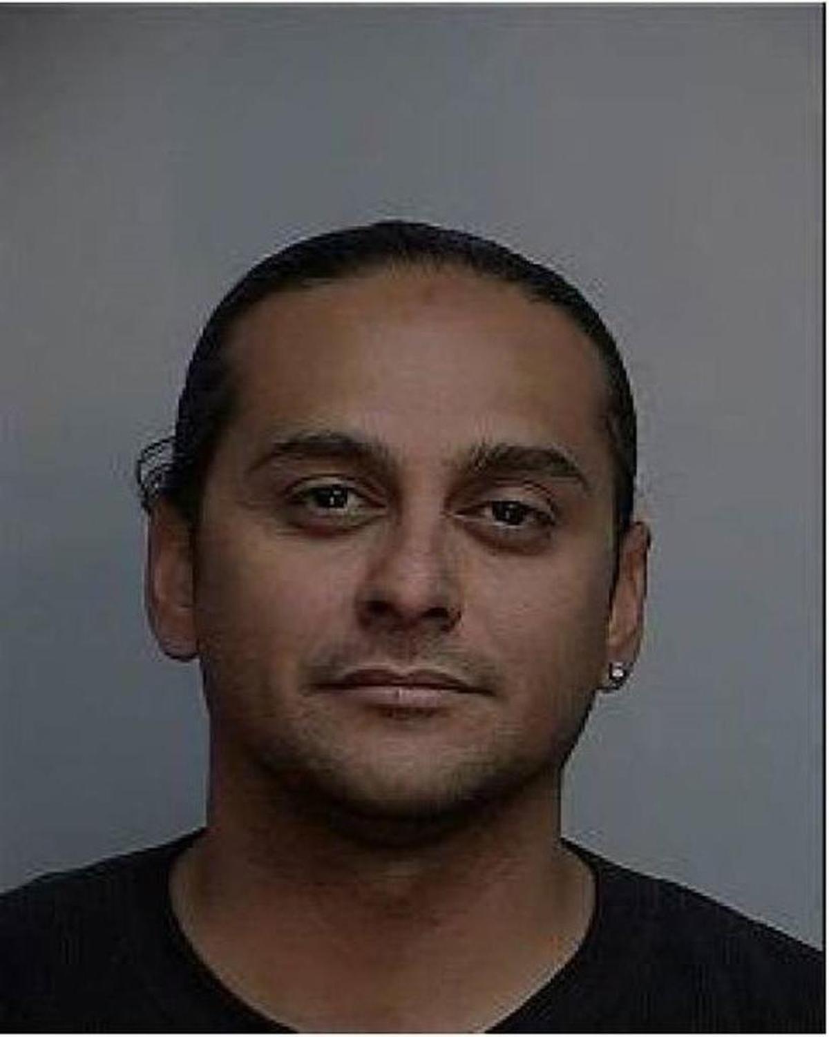 Johnny Barajas is suspected in four robberies in six days earlier this month.
