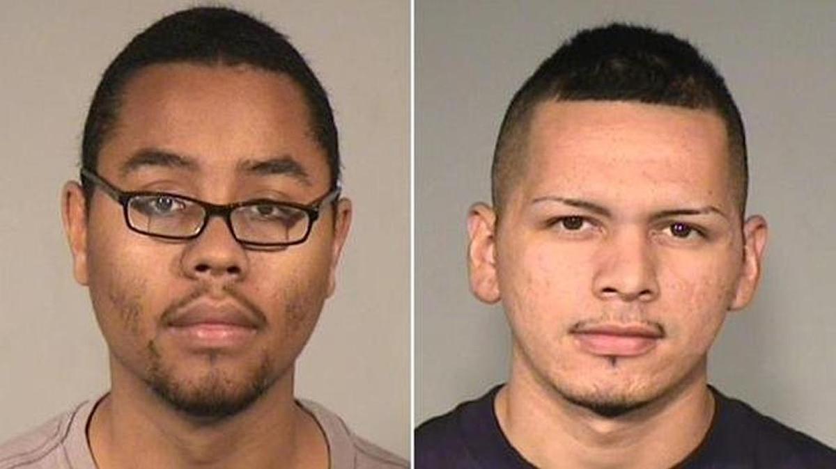 Patrick Earl King, left, and Juan Calderon