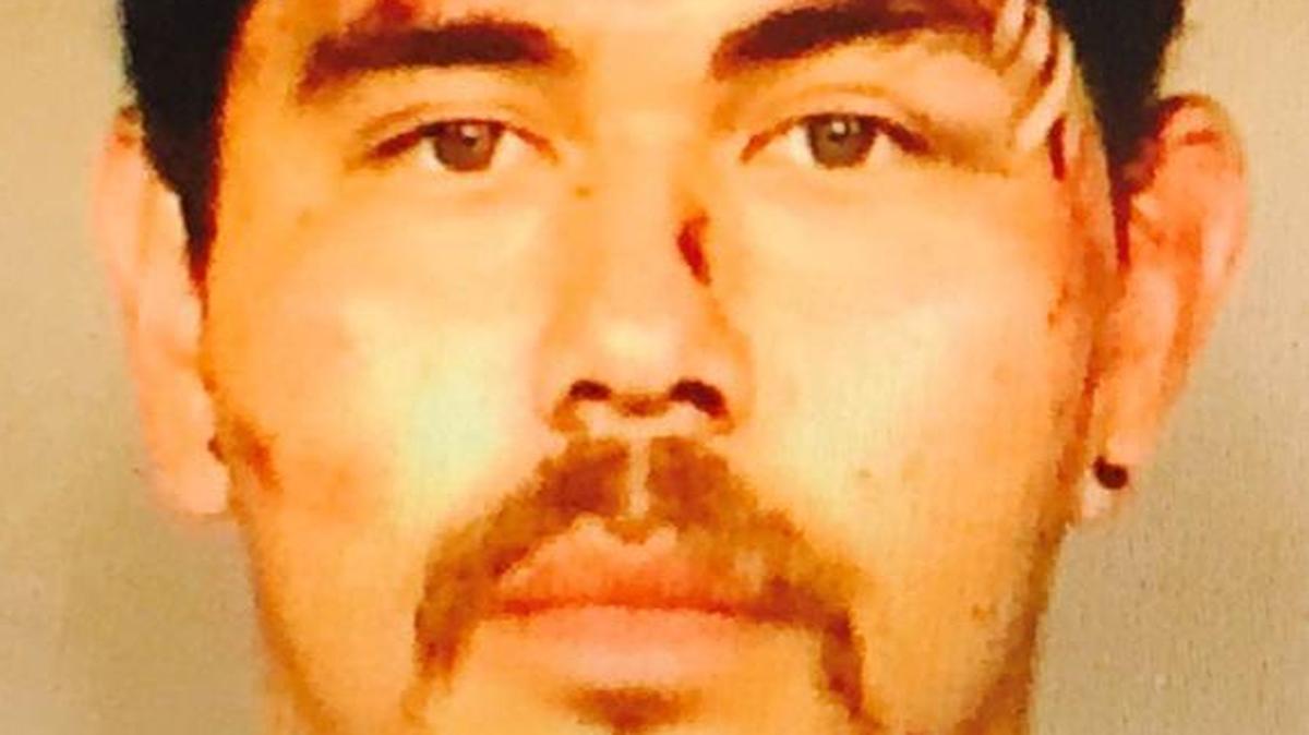 Brian Espinosa allegedly stole a bottle of liquor from a North Blackstone Avenue store Monday night, ran through a schoolground and into a Pinedale apartment where he eventually surrendered to Fresno police.