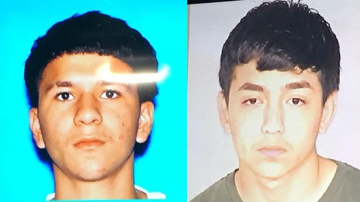 Angel Morelos, 18, (left), and Angelo Sanchez, 17, wanted in the fatal shooting of Christopher Leon during an Aug. 5 robbery at Stereo DJ Outlet/Mari’s Jewelry in southeast Fresno.
