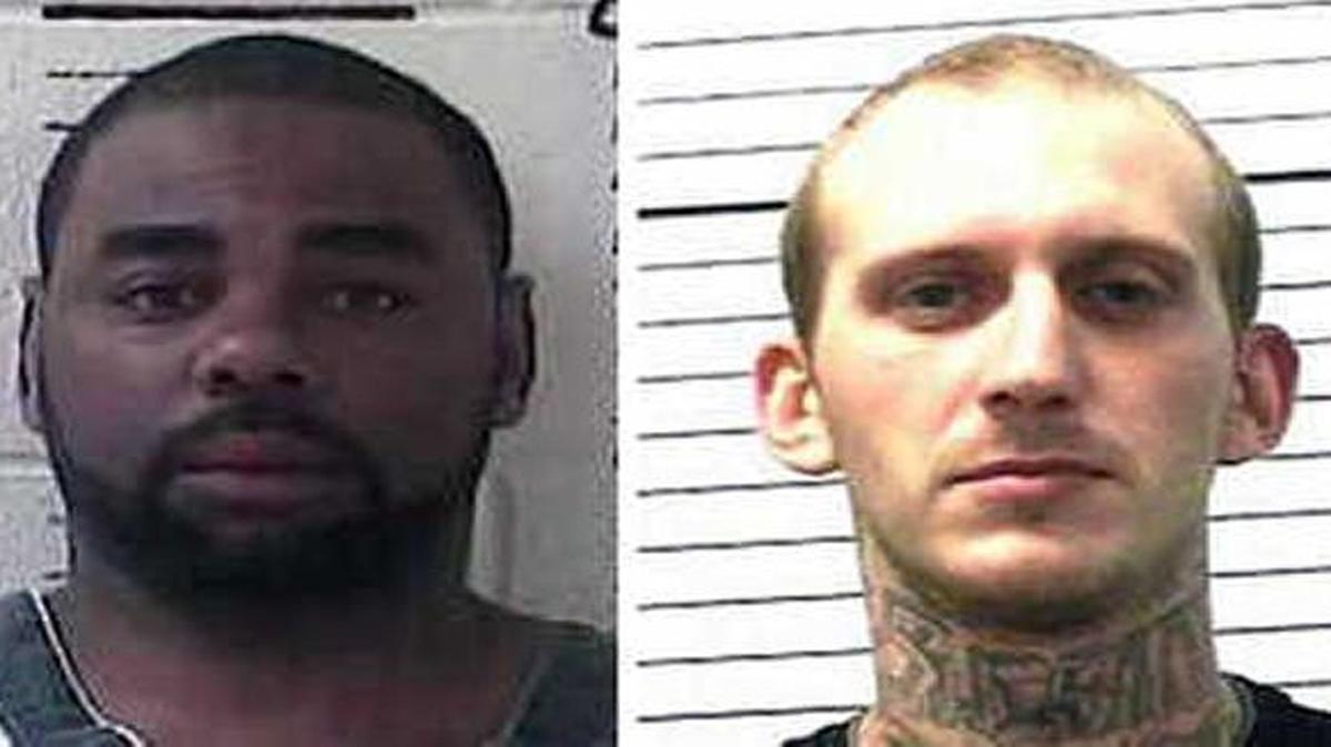 
Men caught in a Mississippi methamphetamine-dealing ring. From left, Marques DeAnthony Payton, 36, of Fresno; Michael Wayne Hanzik Jr., 27, of Pascagoula, Miss.; and Scott Joseph Houska, 48, of Gautier, Miss.
