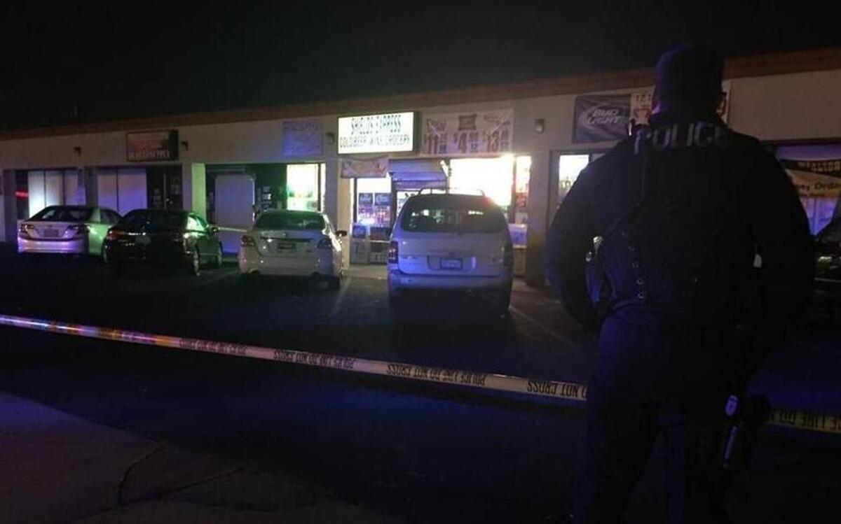 Fresno police found the body of a male store employee inside the Shields Express store on New Year’s Day.