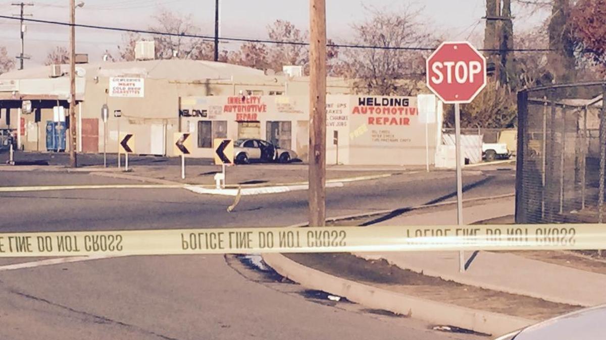 Gunfire broke out about 6 a.m. Wednesday at South Trinity Street and East Whitesbridge Avenue in southwest Fresno.
