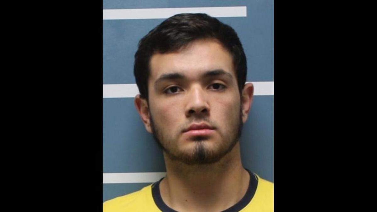 Andres Solis, 19, is under arrest on suspicion of sexual assault.