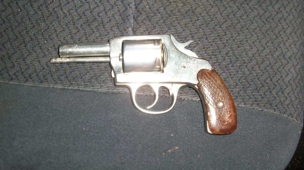 This .38-caliber revolver was allegedly found during a traffic stop in central Fresno.