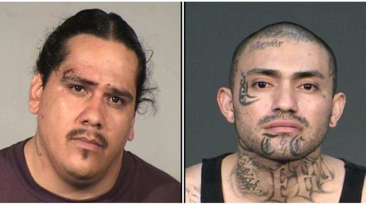 George Ramos, left, and Eliseo Contreras, right, were arrested on Jan. 5.