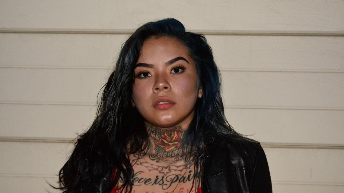 Mirella Ponce, 20, caused a social media sensation when this mug shot went viral.