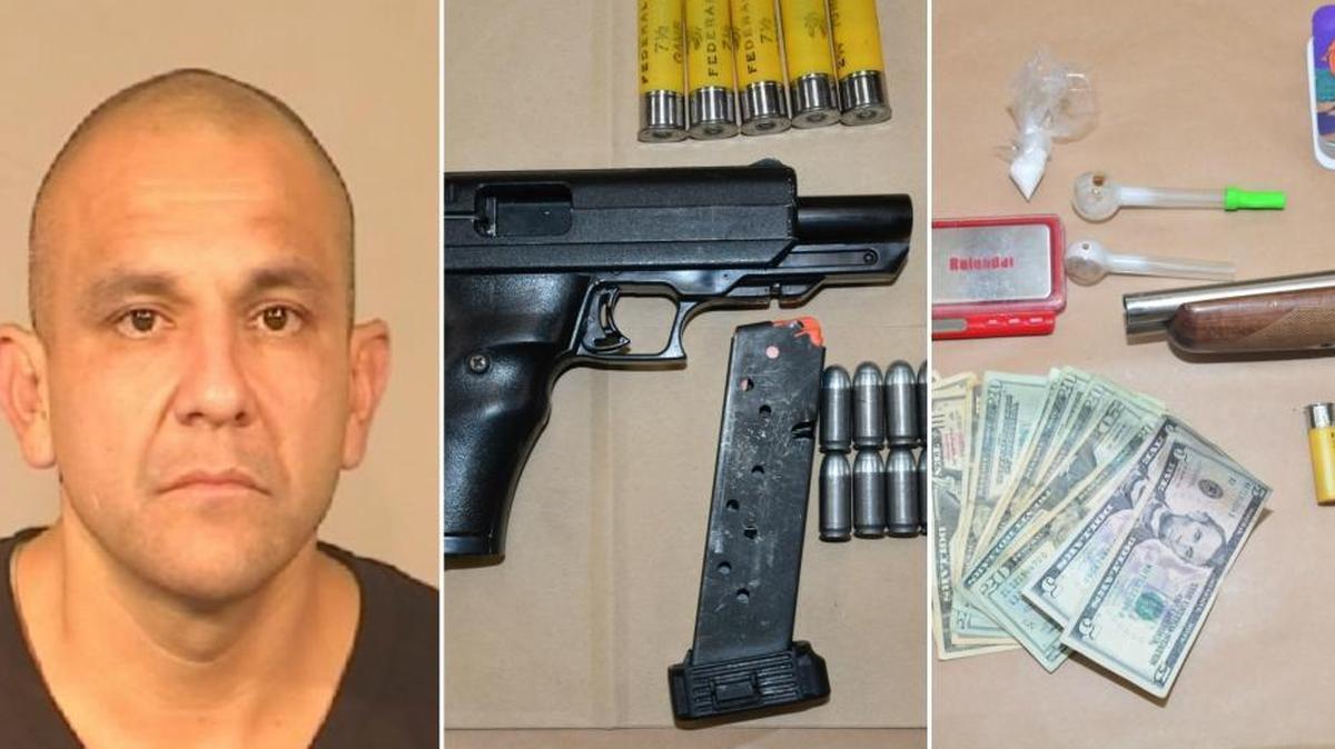 Mike Montez, 38, who police identified as an East Side Bulldog Gang member, was arrested Nov. 29, 2017 after a traffic stop. He was found with a loaded handgun and narcotics, according to police. A shotgun was later found at his residence.