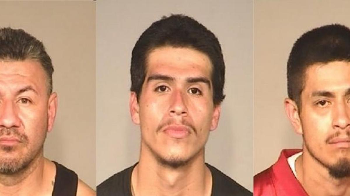 From left to right: Oscar Alvarez, Antonio Baltierra, Abisai Solano