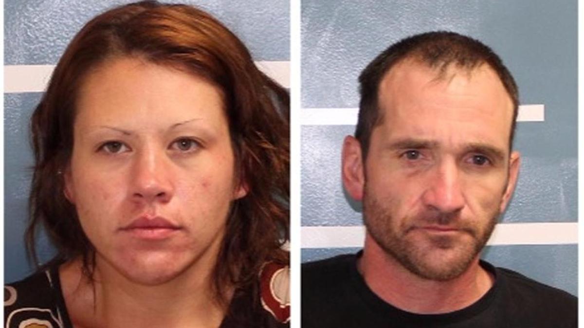 From left, Elizabeth Fuller, 28, and Steven Hawley, 44