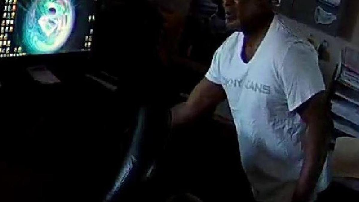 A man is wanted for allegedly stealing envelops of money from J’s Performance Automotive on Thursday.