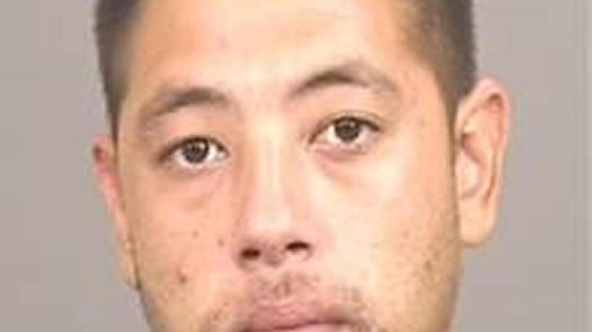 Andrew Kousol, 24, showed up at Community Regional Medical Center on Friday with a gunshot injury that was self-inflicted. He was arrested for being a convicted felon in possession of a firearm.