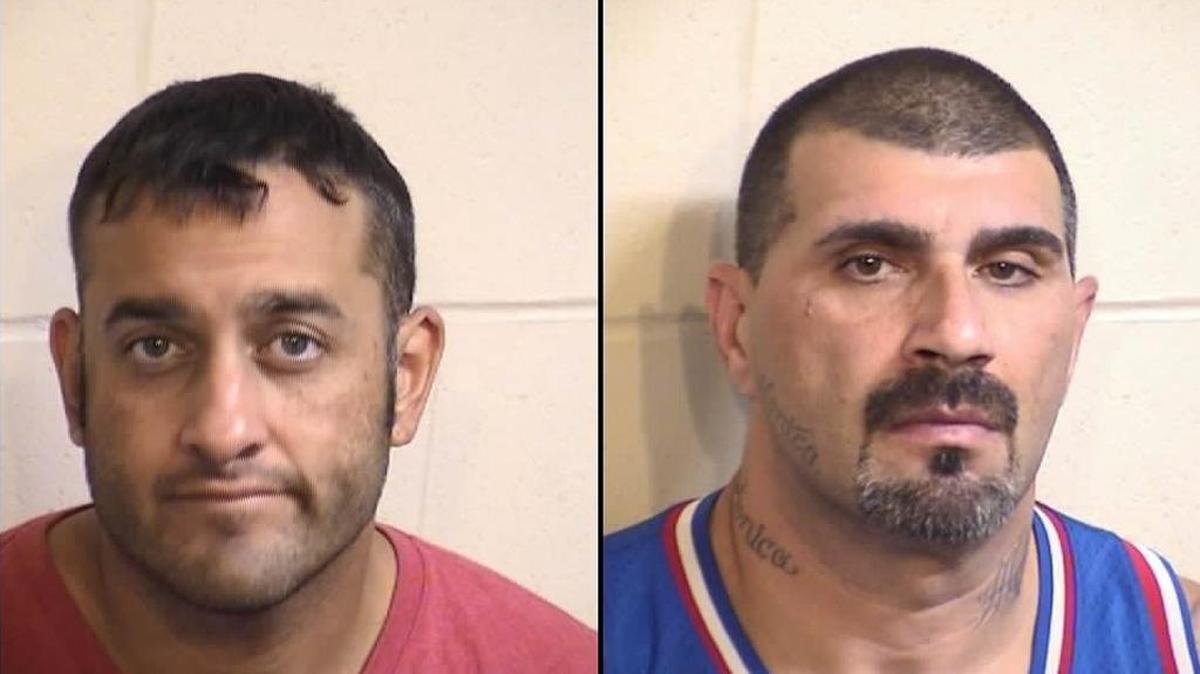 From left: Cochis Mancia, Michael Swacker.