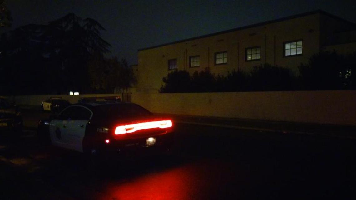 Fresno police investigate the report of a shooting Saturday, Dec. 10, 2016. The victim ran into an apartment on University Avenue.