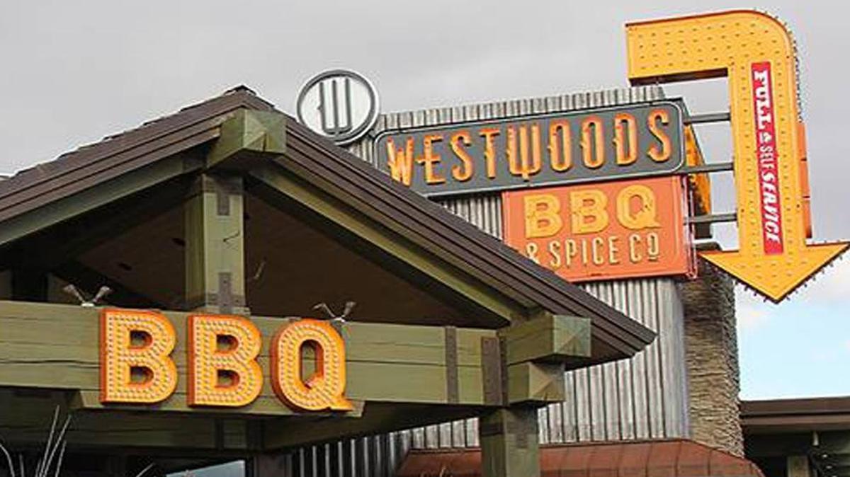 
Westwoods BBQ restaurant in northeast Fresno.
