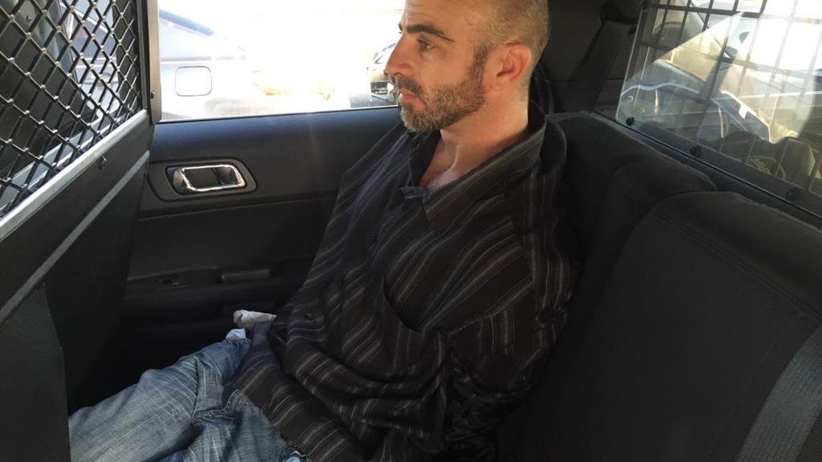 Brandon Engleman, 36, was arrested Thursday on several outstanding warrants.