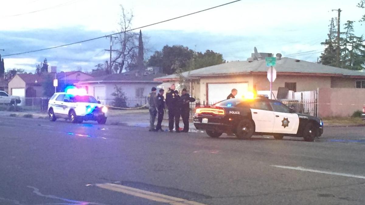 A man in his 20s was in critical condition after he was shot multiple times near his home in Fresno Wednesday night.