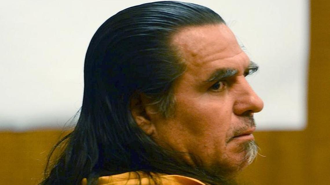 Douglas Ray Stankewitz sits in Fresno County Superior Court Judge Arlan L. Harrell’s court during proceedings on Sept. 20, 2013. Stankewitz, who has been on California’s death row longer than any other inmate, is expected to get a retrial in his case in October 2017. On Monday, Oct. 16, 2016 it was revealed that noted attorney J. Tony Serra will lead the defense.