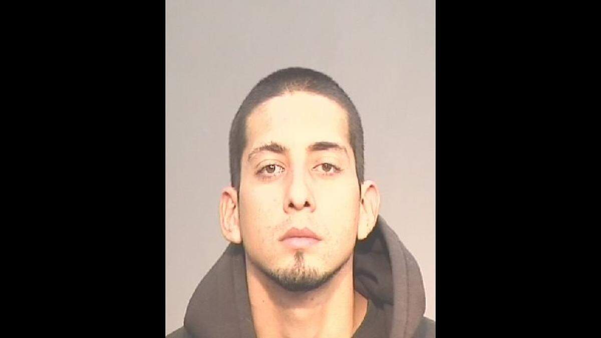 The booking photograph of Jose Canas, who is accused of fatally shooting Biola raisin farmer George Salwasser Jr. in May 2014.