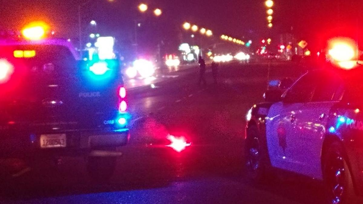 A woman died Saturday, Nov. 25, 2017, after getting hit by a car in Fresno, sparking a search for the driver and closing a stretch of Clovis Avenue.