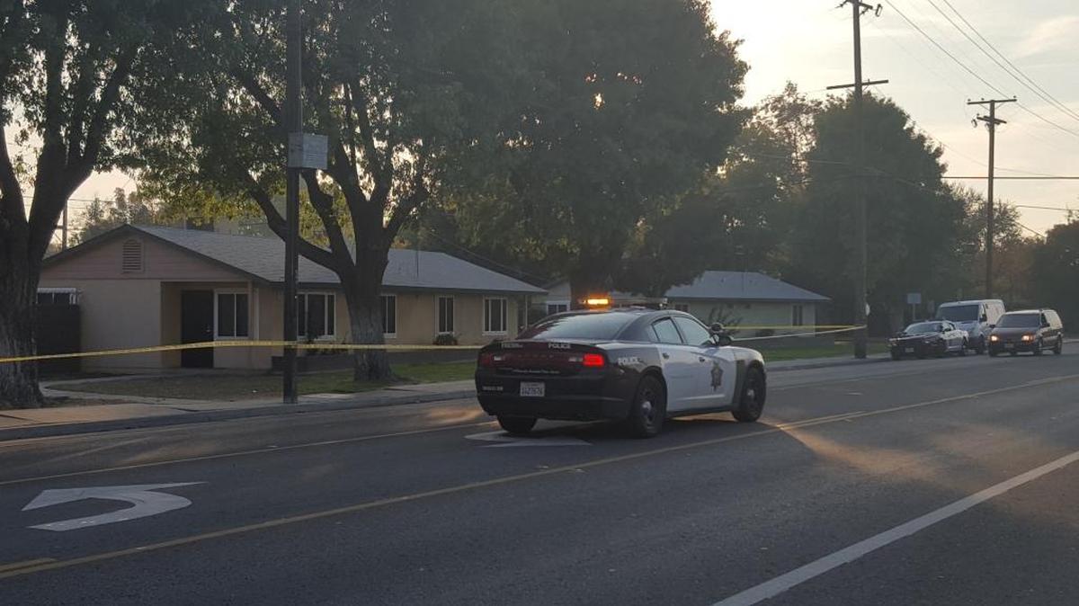 Fresno police investigate a shooting in southwest Fresno on Friday afternoon that injured two teenagers.