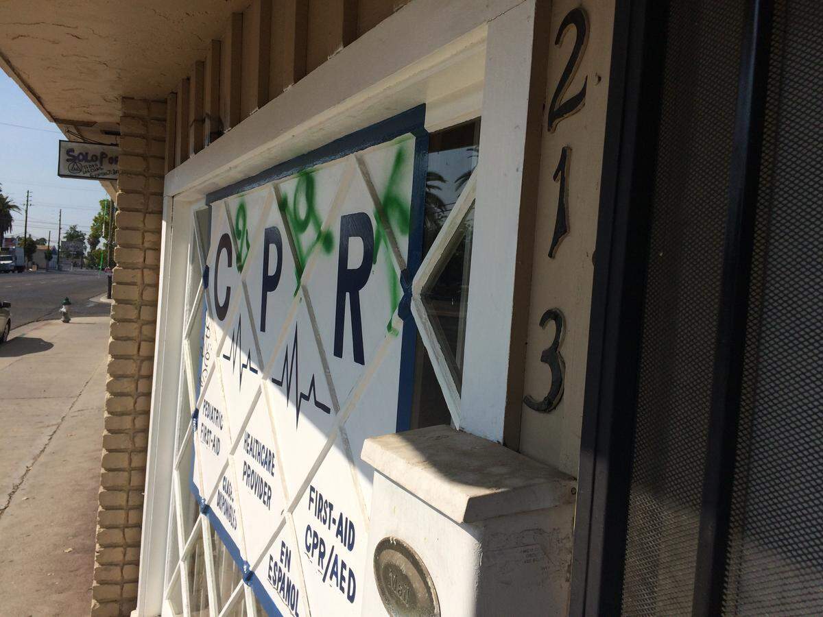 Before its members were arrested in July 2016, the Malos Hechos clubhouse in southeast Fresno was on Maple Avenue north of Tulare Avenue and near Burroughs Elementary School.