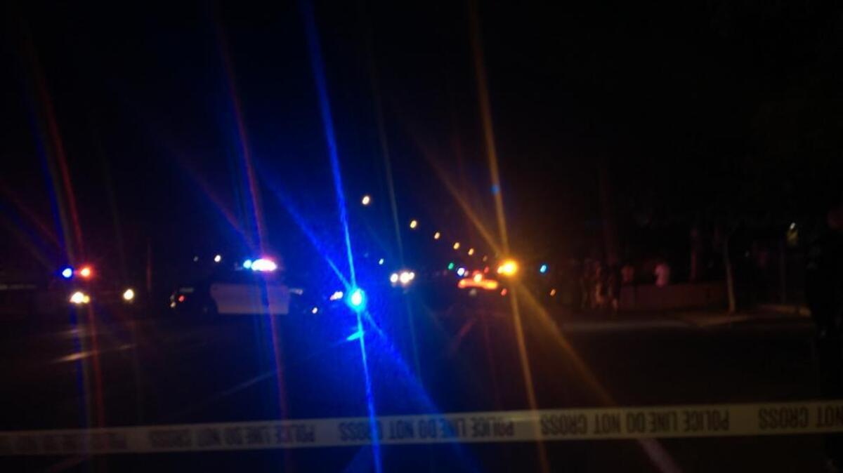 A Hispanic male was shot multiple times Saturday, June 10, 2017, at an apartment complex in an area of southeast Fresno near David L. Greenberg Elementary School.