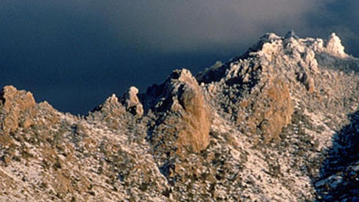 Unique features of the Domeland Wilderness southeast of Porterville.