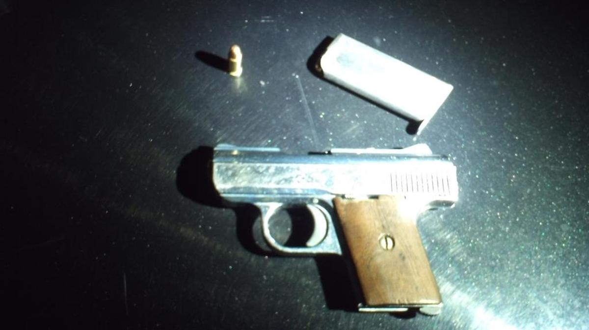 A .25-caliber gun was recovered from a 17-year-old boy Thursday as Fresno police detectives investigated a shooting in southwest Fresno.