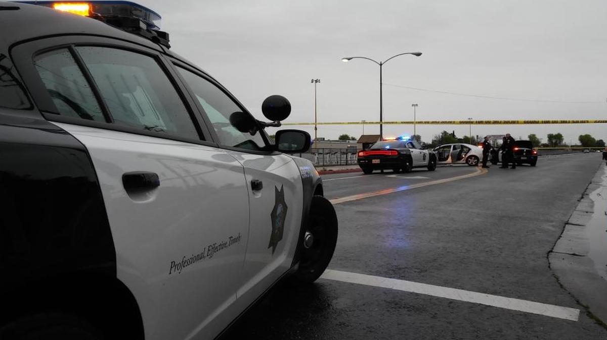 Fresno police investigate a shooting that occurred near the Fresno Fairground Sunday night.