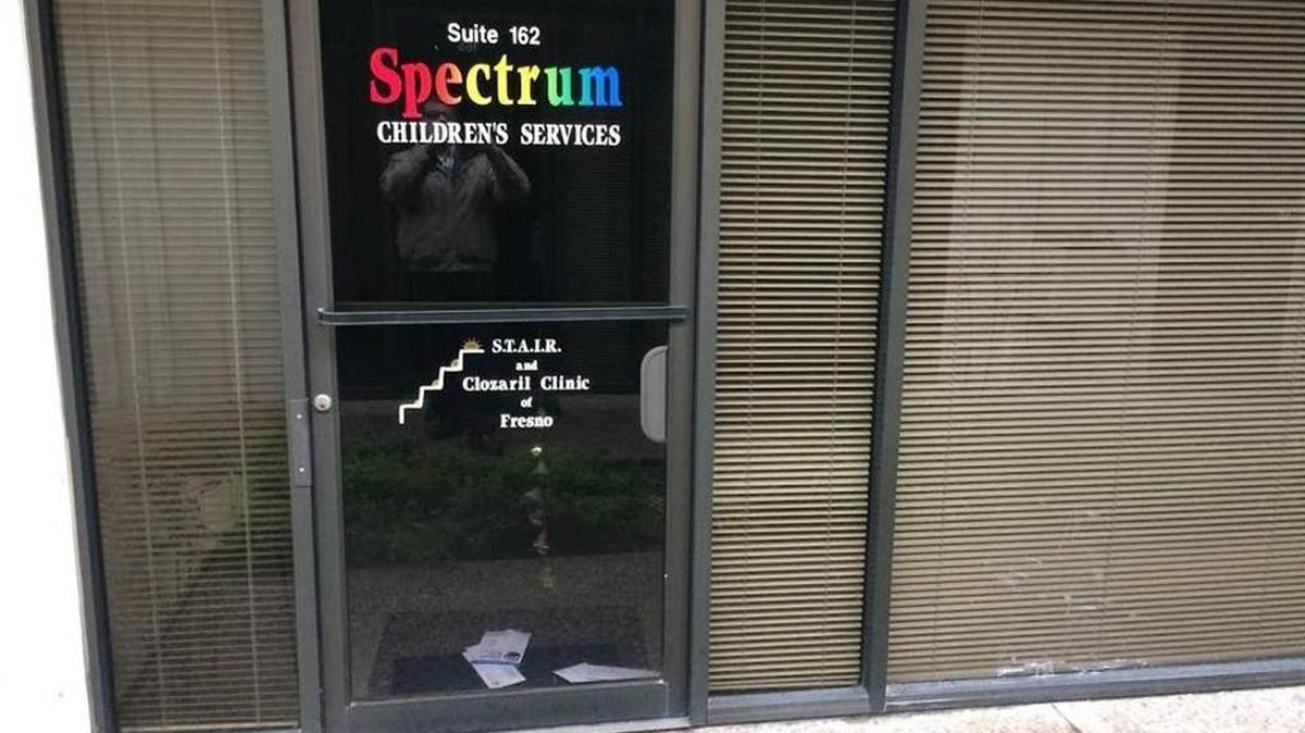 Spectrum Children’s Services is located on North Sixth Street, south of Bulldog Stadium, in northeast Fresno.