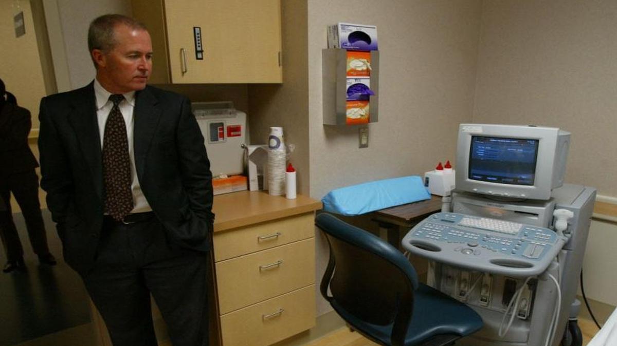 
In a 2006 file photo, Community Medical Centers CEO Tim Joslin is seen during a tour of Community Regional Medical Center in Fresno.
