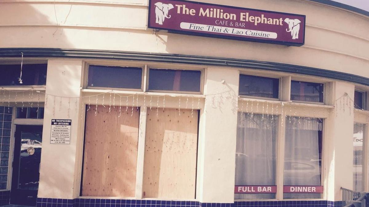 According to a Facebook page, The Million Elephant restaurant in the Tower District has been closed since November.