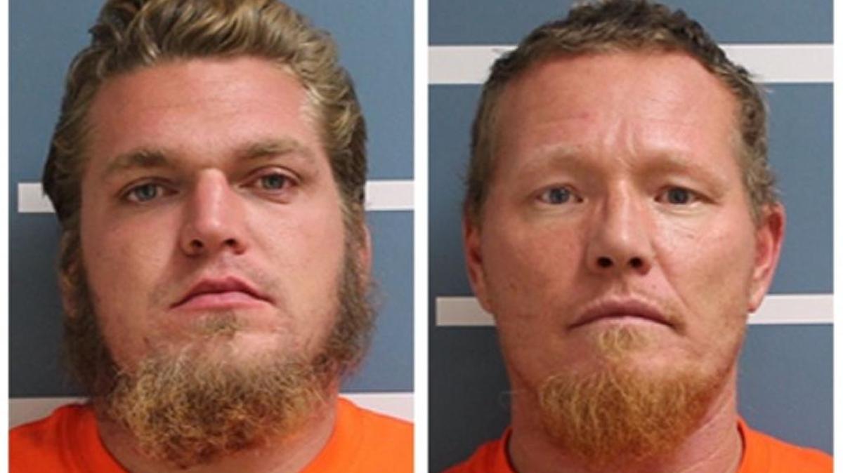 From left, Jonathan Kennedy and Jodan Peck
