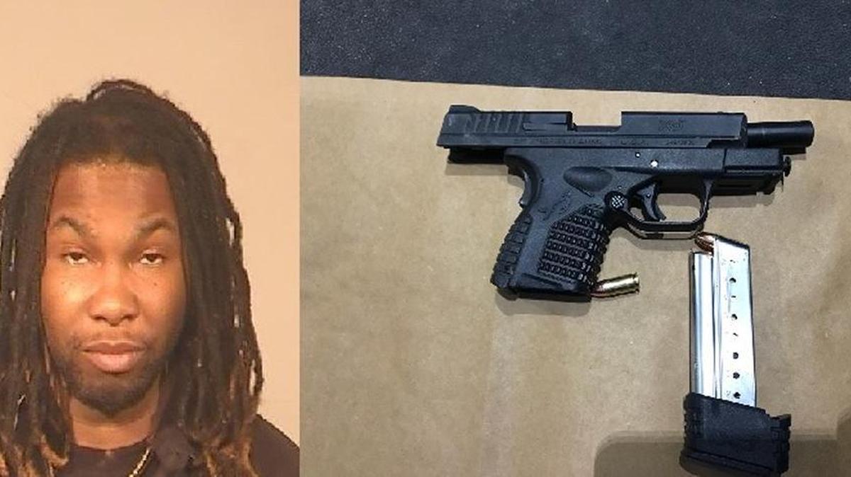 Fresno gang member, Billy Joe Phelps, 33, led police on a pursuit after he fled when a Fresno police officer apprached his vehicle on Jan. 23, 2018. Investigation revealed that Phelps discarded a handgun at a nearby landfill.