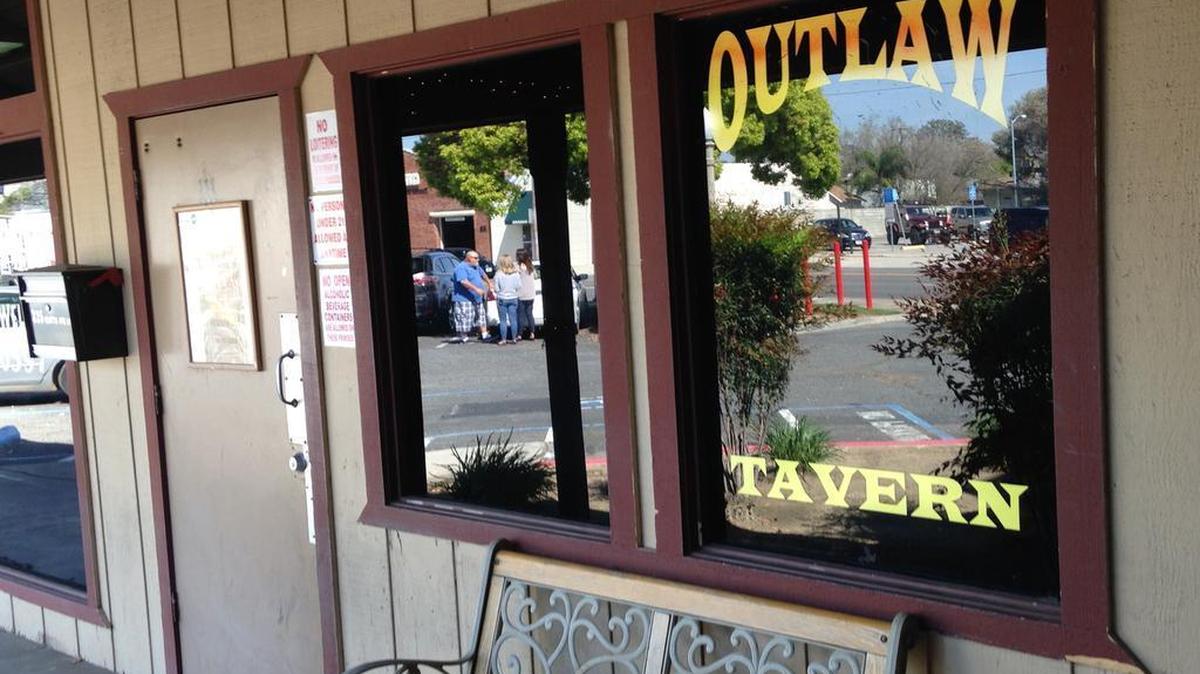 Outlaw Tavern in Clovis. Six people were stabbed in and outside and the bar early Friday, March 18, 2016.