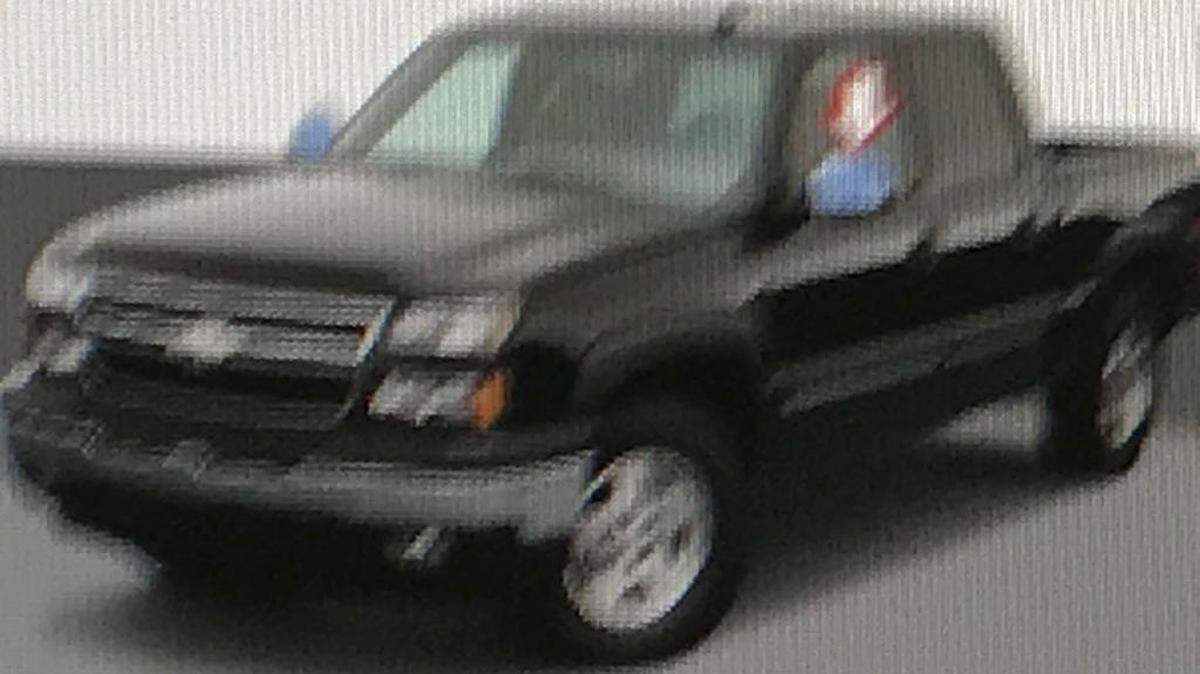The California Highway Patrol said the suspect vehicle in a fatal hit-and-run Sunday is a 2005 to 2007 Chevrolet or GMC pickup.